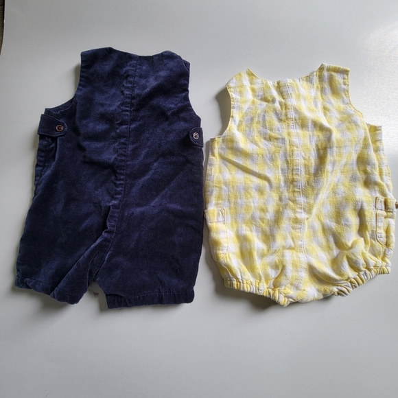 Janie And Jack Set Of Two Baby Rompers. - Picture 2 of 7